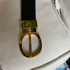 Men’s Mont Blanc belt reversible size 32